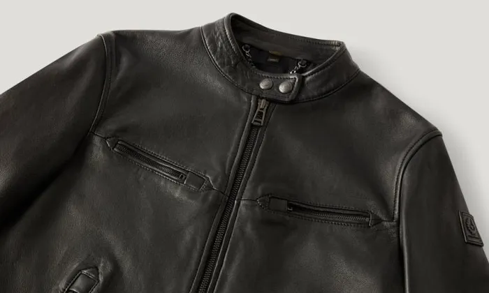 Leather Jackets Women Belstaff Pine Jacket Black Leather Jackets Women Belstaff Pine Jacket Black
