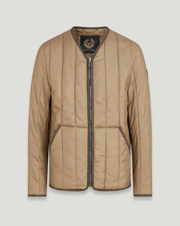 Lightweight Jackets Men Belstaff Centenary Quilt Jacket British Khaki