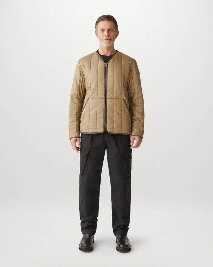 Lightweight Jackets Men Belstaff Centenary Quilt Jacket British Khaki
