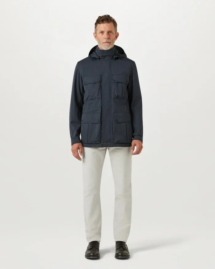Lightweight Jackets Men Belstaff Drome Jacket Dark Ink Lightweight Jackets Men Belstaff Drome Jacket Dark Ink