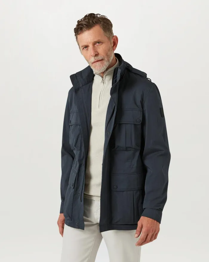 Lightweight Jackets Men Belstaff Drome Jacket Dark Ink Lightweight Jackets Men Belstaff Drome Jacket Dark Ink