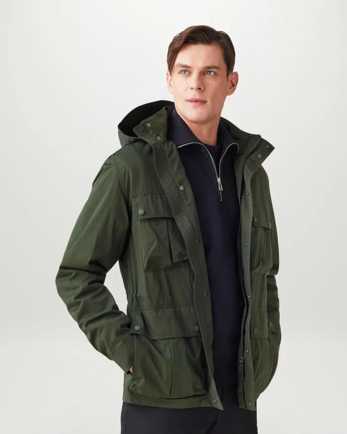 Lightweight Jackets Men Belstaff Drome Jacket Tile Green Lightweight Jackets Men Belstaff Drome Jacket Tile Green