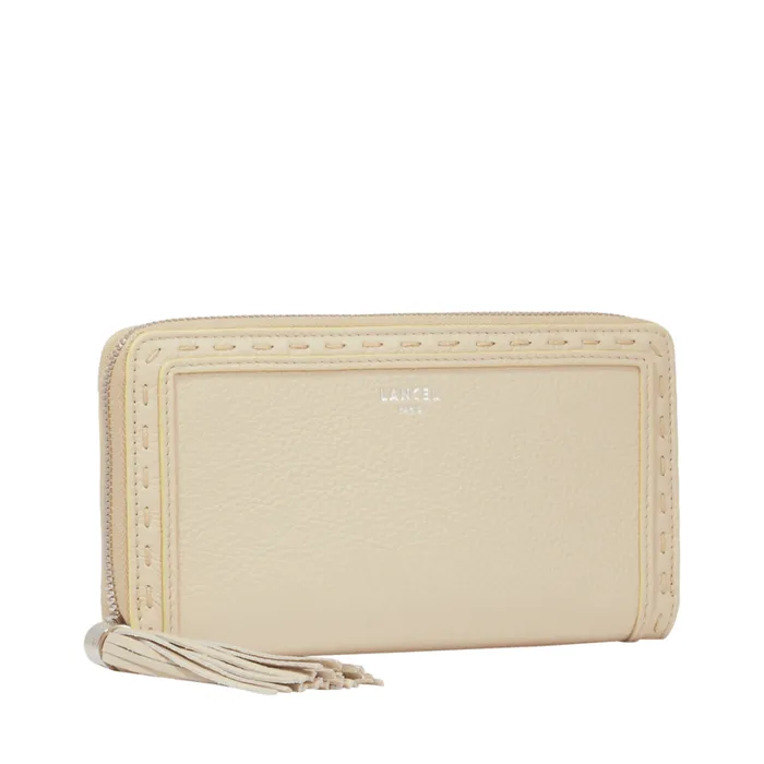 Long Zipped Wallet Multico Dune Women Lancel Wallet Long Zipped Wallet Multico Dune Women Lancel Wallet