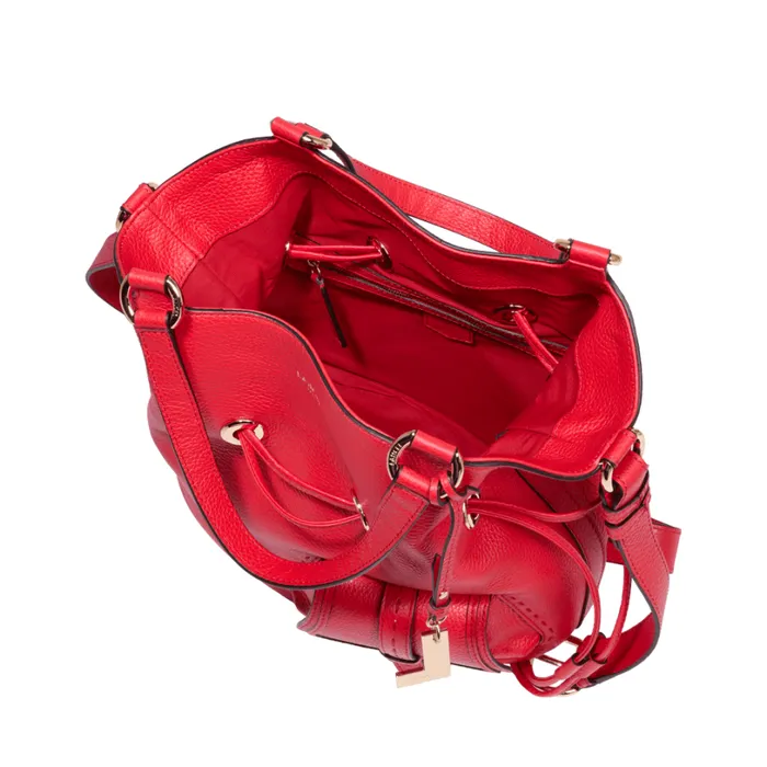 M Bucket Bag Kiss Red Women Lancel Bucket Bags M Bucket Bag Kiss Red Women Lancel Bucket Bags