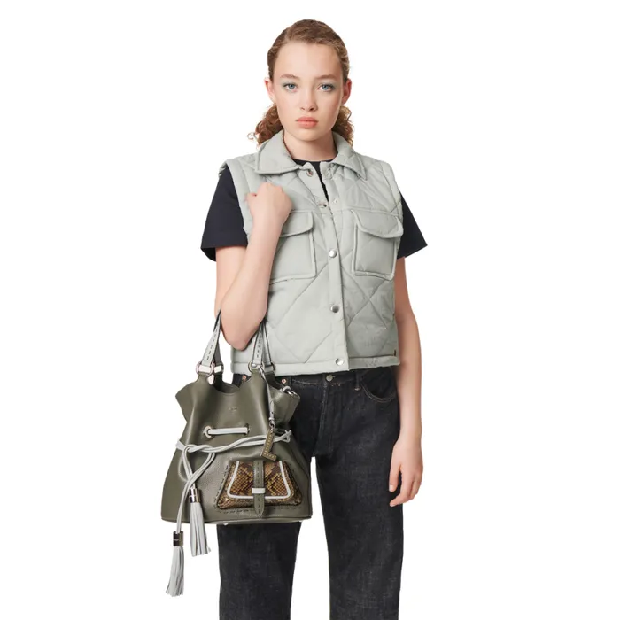 M Bucket Bag Multico Shadow Women Lancel Bucket Bags M Bucket Bag Multico Shadow Women Lancel Bucket Bags