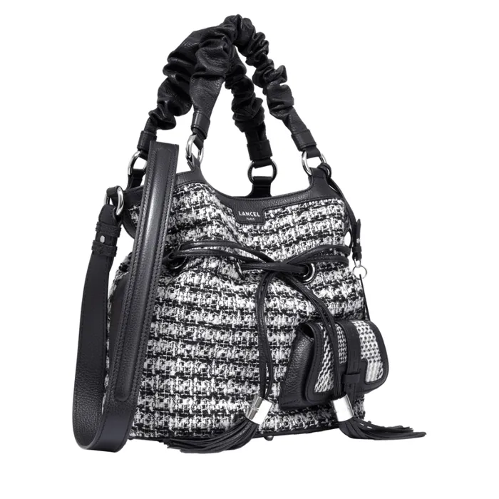 M Bucket Bag Multico White Women Lancel Hand Bags
