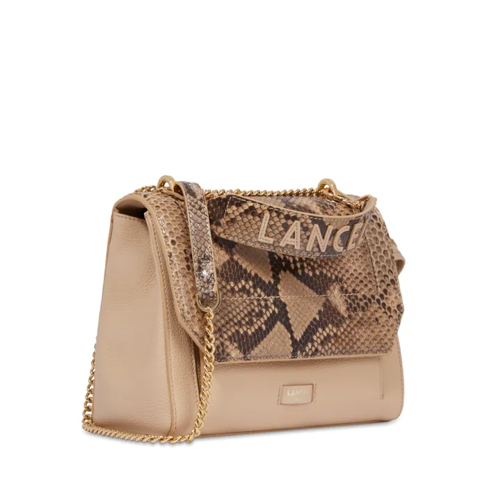 M Flap Bag Capuccinogold Women Lancel Cross Body Bags