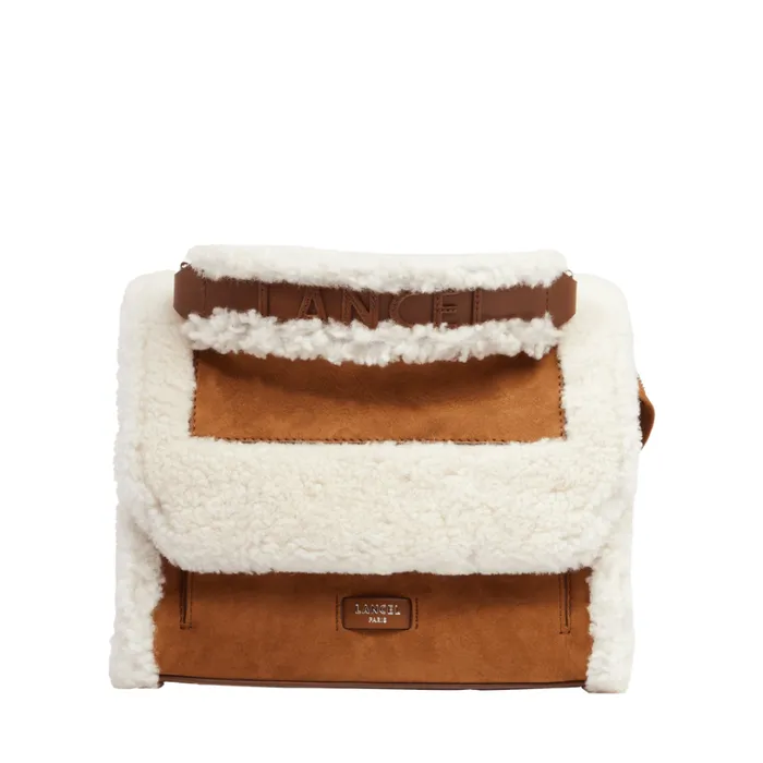 M Flap Bag Chestnut Women Lancel Hand Bags