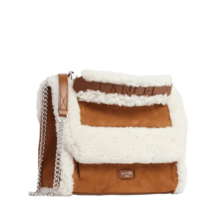 M Flap Bag Chestnut Women Lancel Hand Bags
