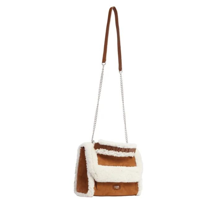M Flap Bag Chestnut Women Lancel Hand Bags