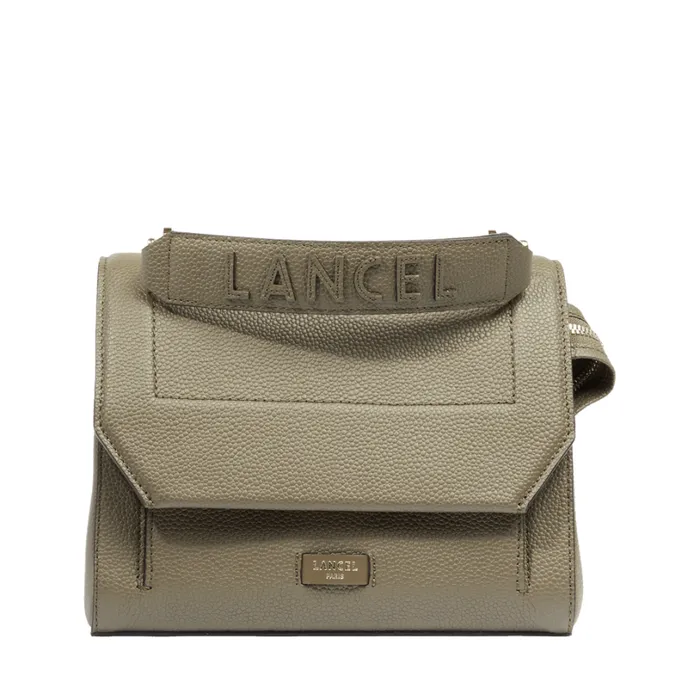 M Flap Bag Dark Khaki Women Lancel Shoulder Bags