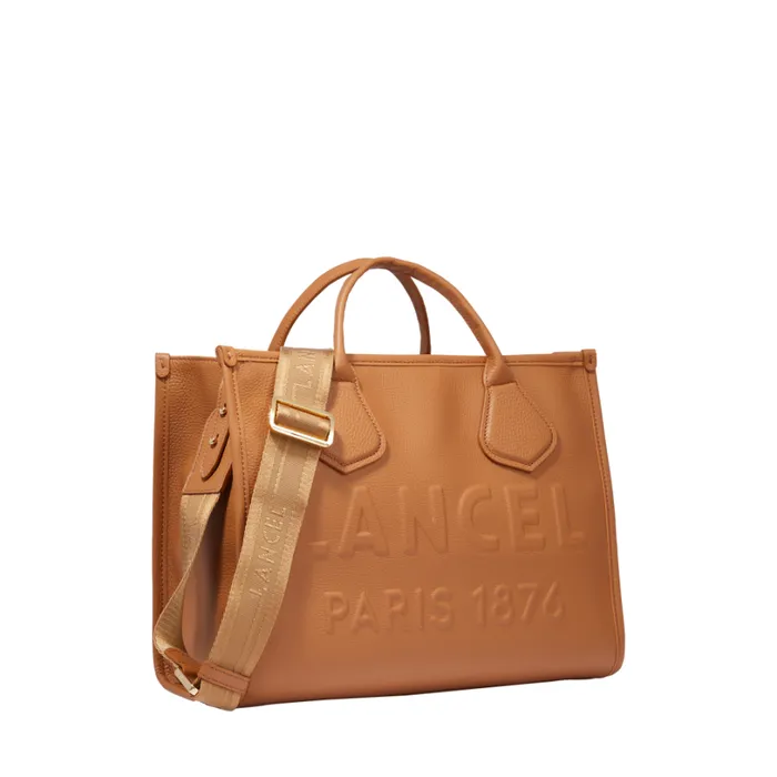 M Zip Tote Camel Women Lancel Tote Bags M Zip Tote Camel Women Lancel Tote Bags