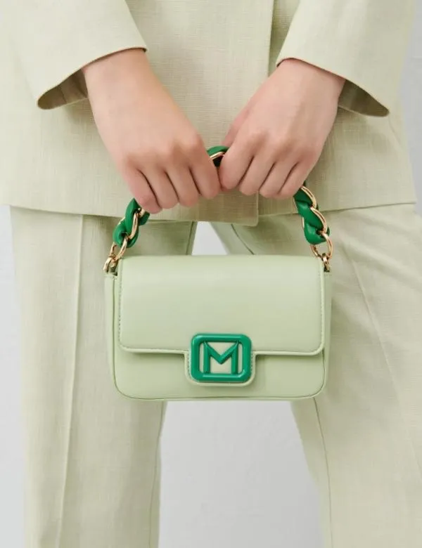 Marella Bags Women Flapover Bag Green