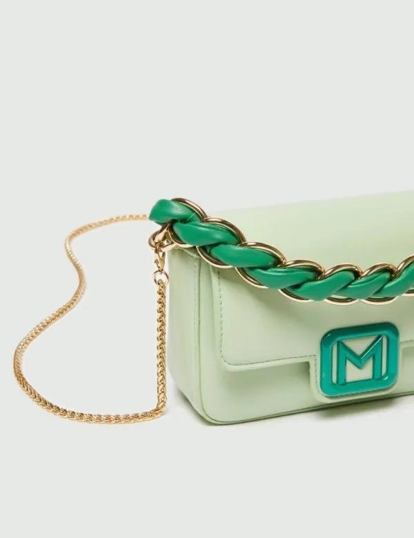 Marella Bags Women Flapover Bag Green