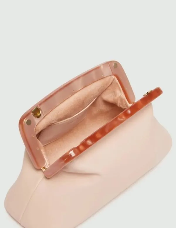Marella Bags Women Logo Clutch Pink