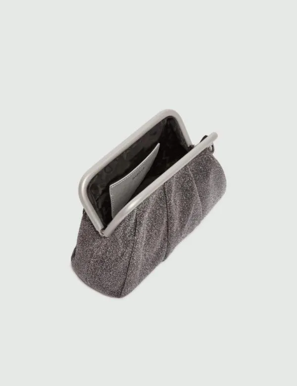 Marella Bags Women Lurex Clutch Silver
