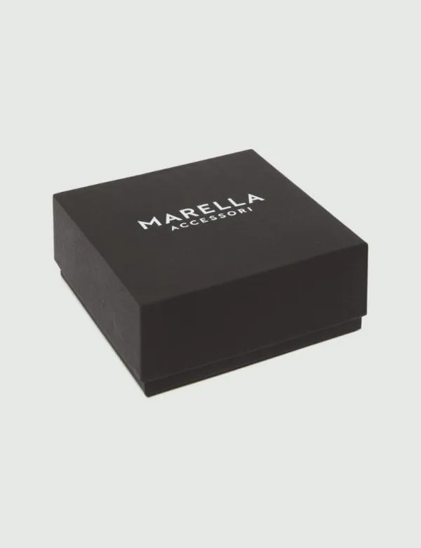 Marella Belts Women Logo Belt Navy