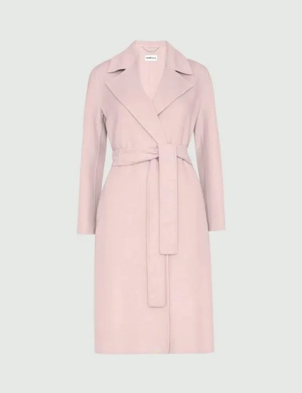 Marella Coats And Trench Coats Women Long Coat Pink