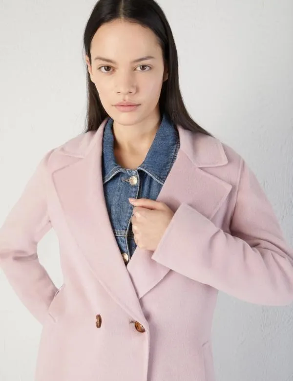 Marella Coats And Trench Coats Women Long Coat Pink
