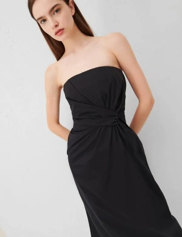 Marella Dresses Women Bustier Dress Black