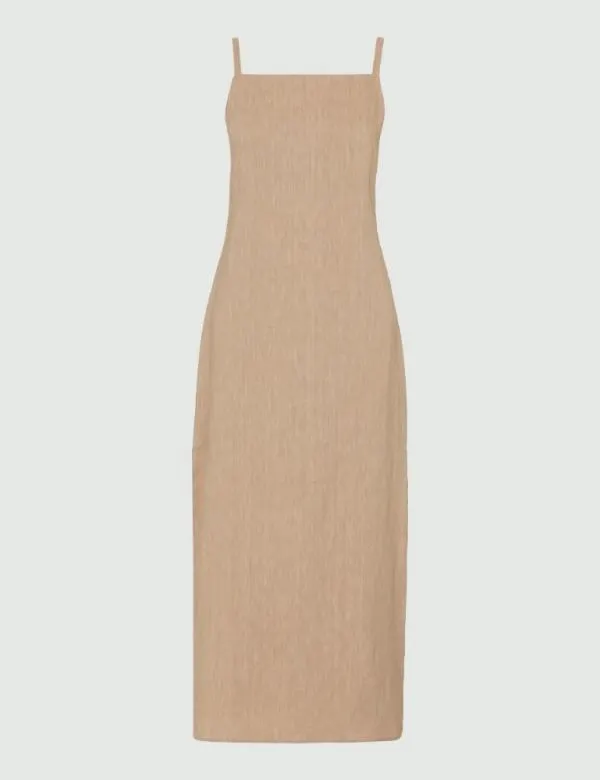 Marella Dresses Women Long Dress Beige