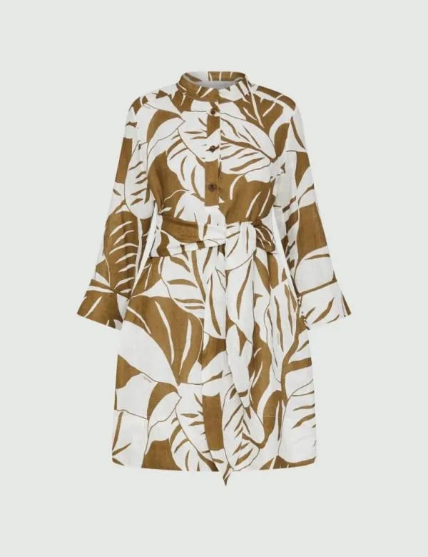 Marella Dresses Women Patterned Dress Olive