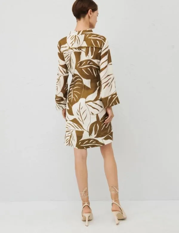 Marella Dresses Women Patterned Dress Olive