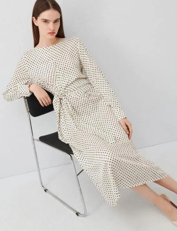 Marella Dresses Women Patterned Dress White