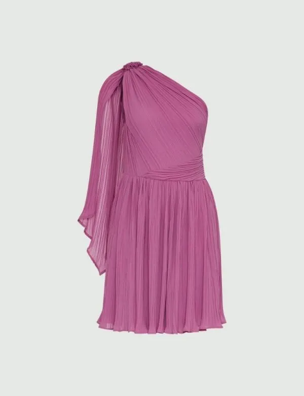 Marella Dresses Women Pleated Dress Orchis Rose