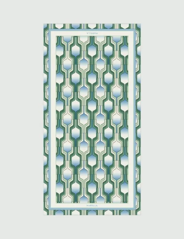 Marella Scarves And Foulard Women Patterned Stole Green