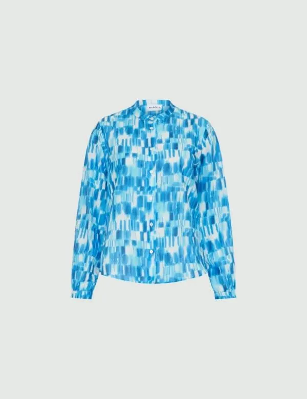 Marella Shirts Women Muslin Shirt Turquoise