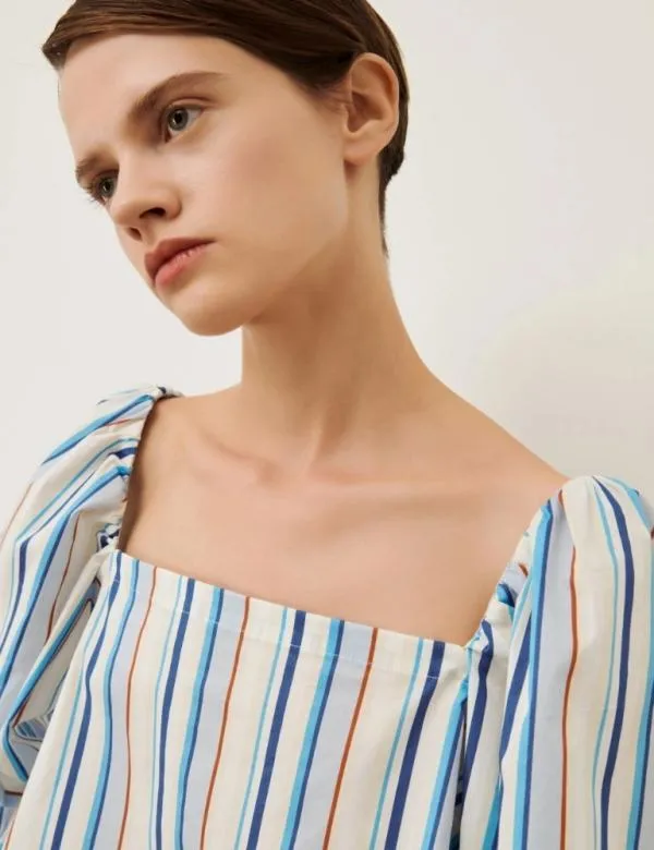 Marella Shirts Women Poplin Top Turquoise