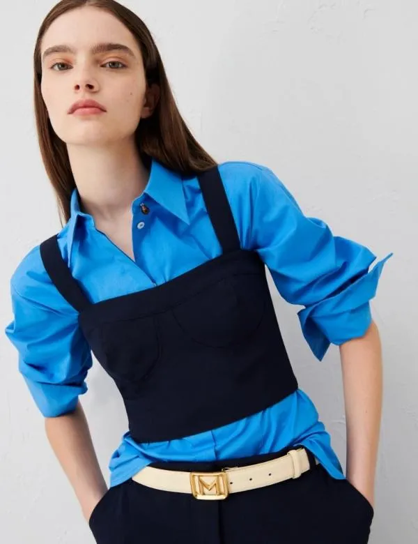 Marella Tops And TShirt Women Bustier Top Navy