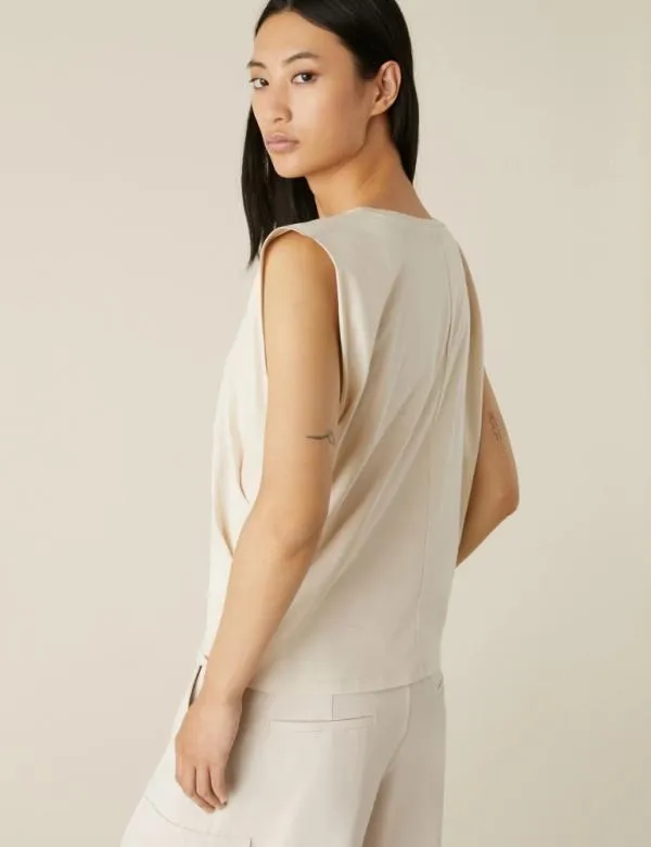 Marella Tops And TShirt Women Jersey Top Wool White
