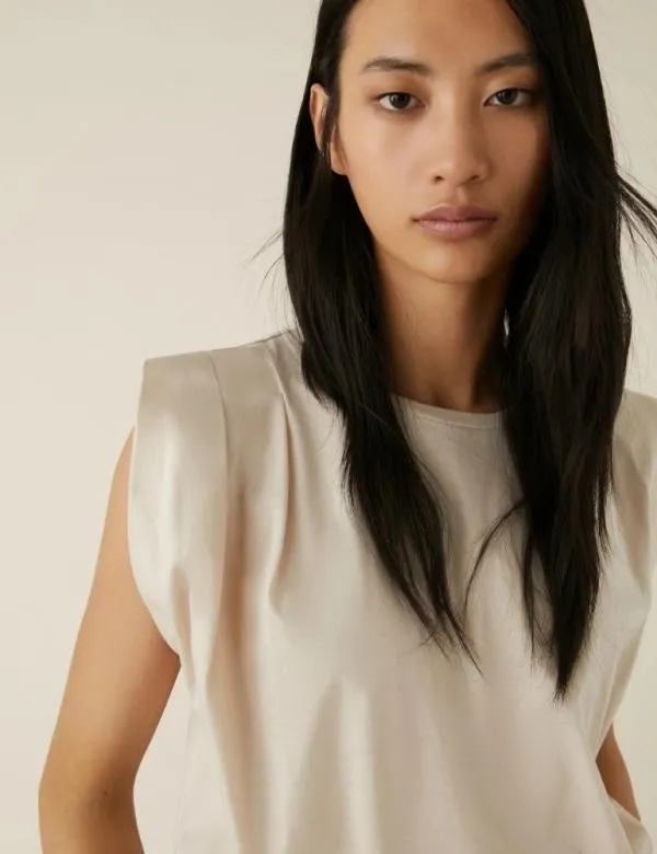 Marella Tops And TShirt Women Jersey Top Wool White