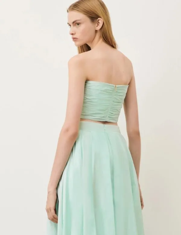 Marella Tops And TShirt Women Top Cropped Aquamarine