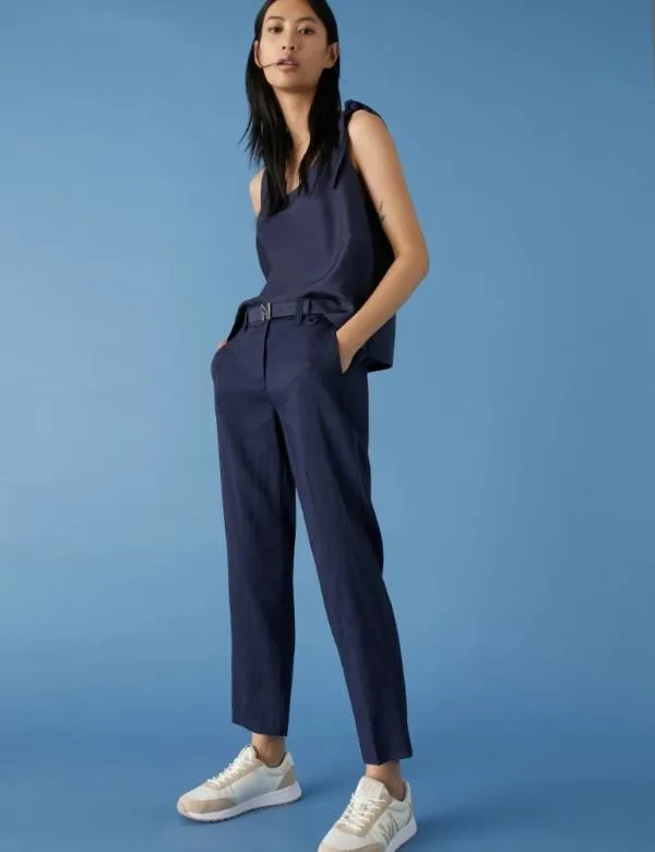 Marella Trousers Women Chinos Midnightblue
