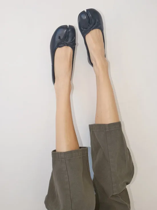 Mason Ballet Flat Blk Shoes Lisa Says Gah Women
