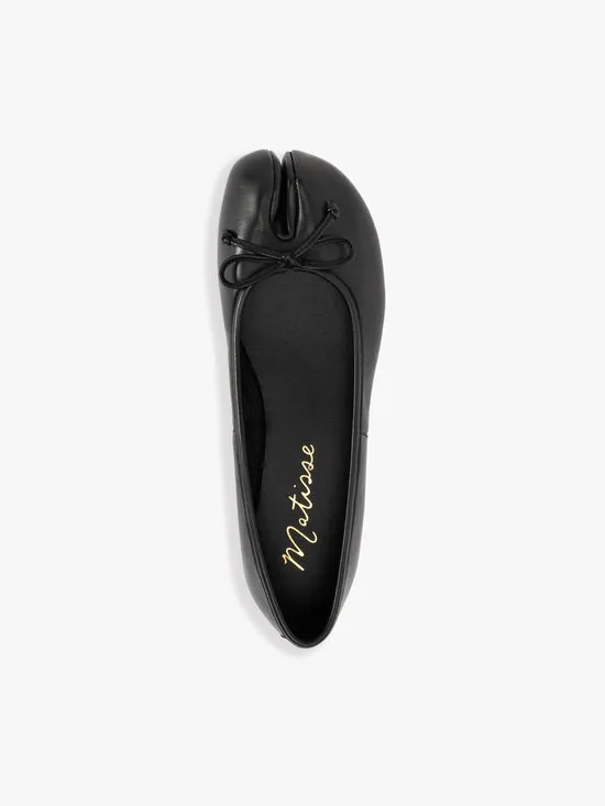 Mason Ballet Flat Blk Shoes Lisa Says Gah Women