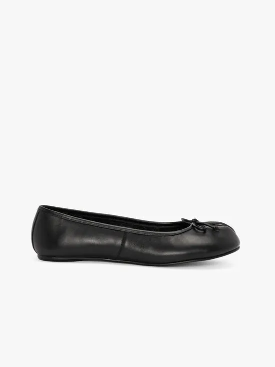 Mason Ballet Flat Blk Shoes Lisa Says Gah Women