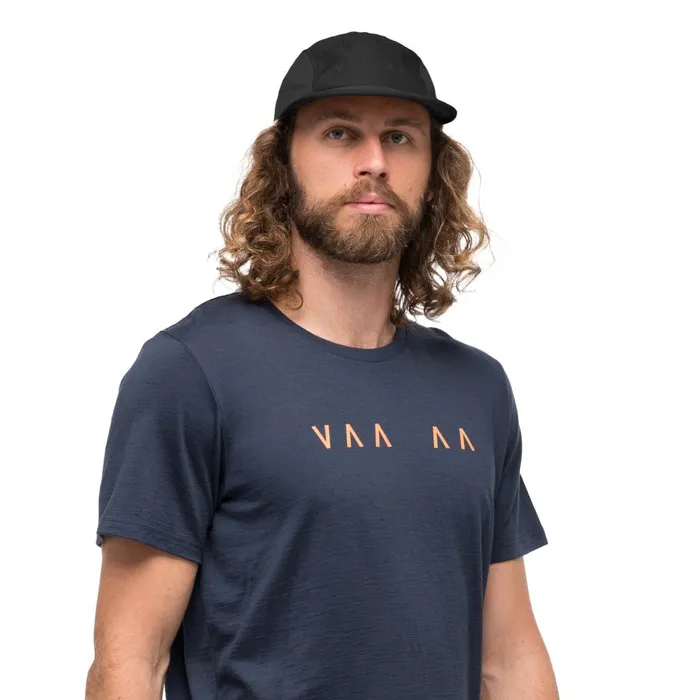 Men Bergans Of Norway Beanies And Caps Vaagaa 5Panel Cap Black