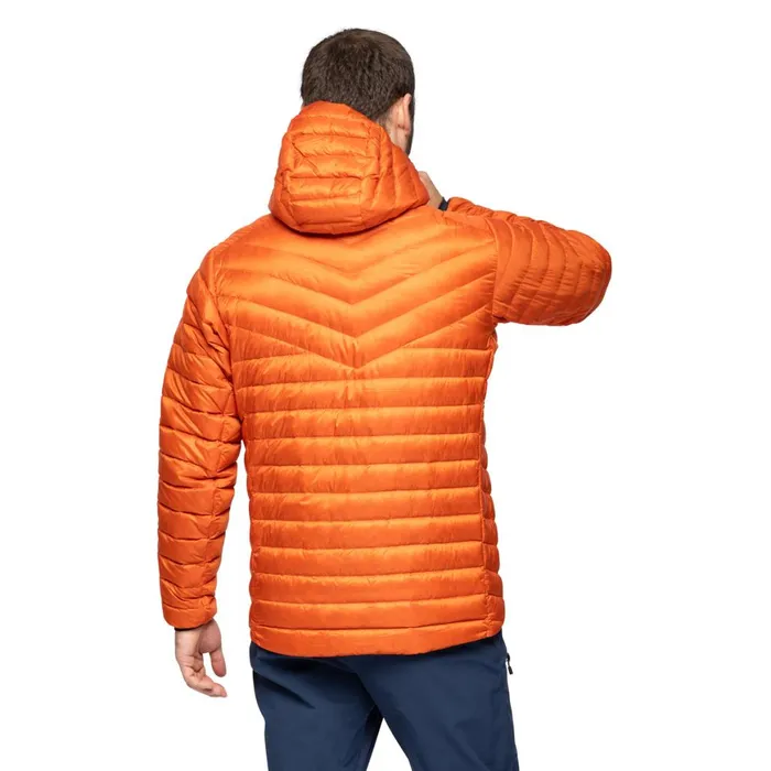 Men Bergans Of Norway Down Jackets Rabot Light Down Jacket Hood Lava