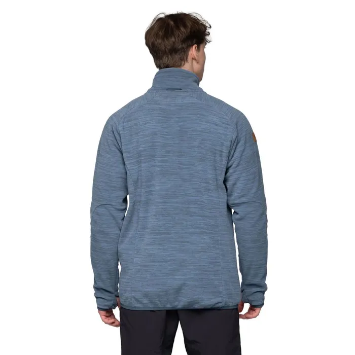 Men Bergans Of Norway Fleece Hareid Fleece Jacket Nohood Orion Blue