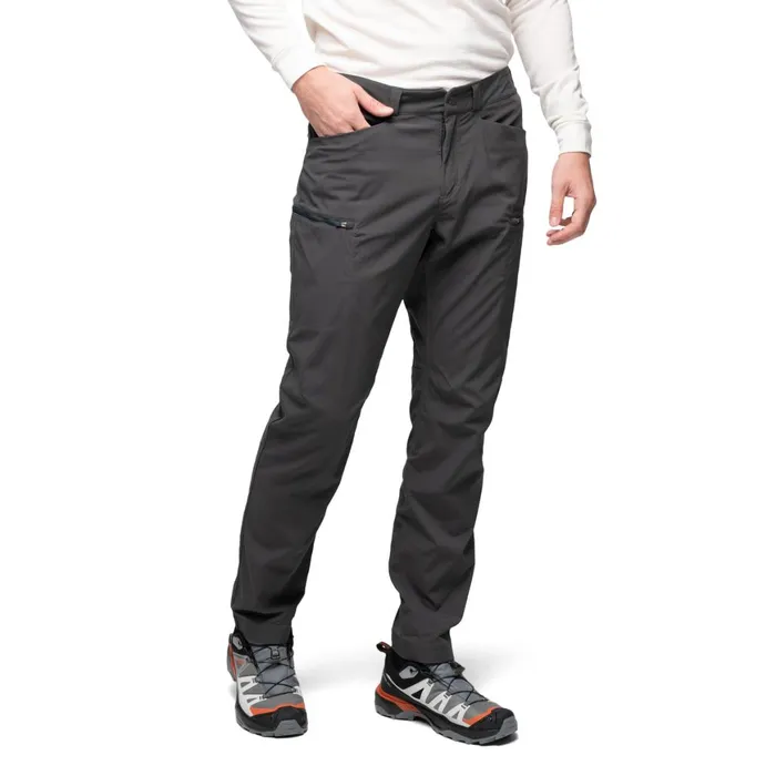 Men Bergans Of Norway Hiking Pants Utne V5 Pants Solid Charcoal