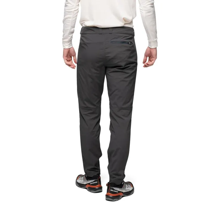 Men Bergans Of Norway Hiking Pants Utne V5 Pants Solid Charcoal