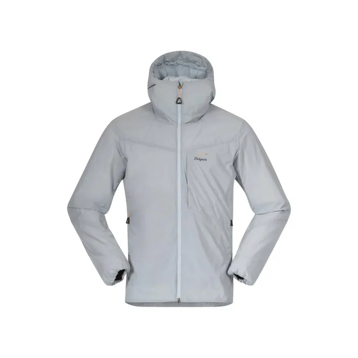 Men Bergans Of Norway Insulated Jackets Y Mountainline Insulated Windbreaker Jacket Pearl Grey