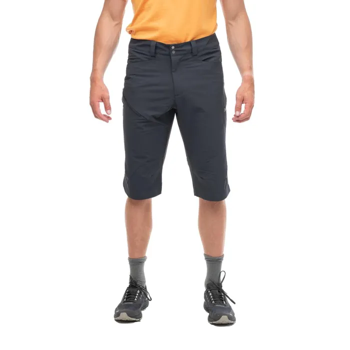 Men Bergans Of Norway Pirate Pants Vandre Light Softshell Long Shorts Dark Shadow Grey