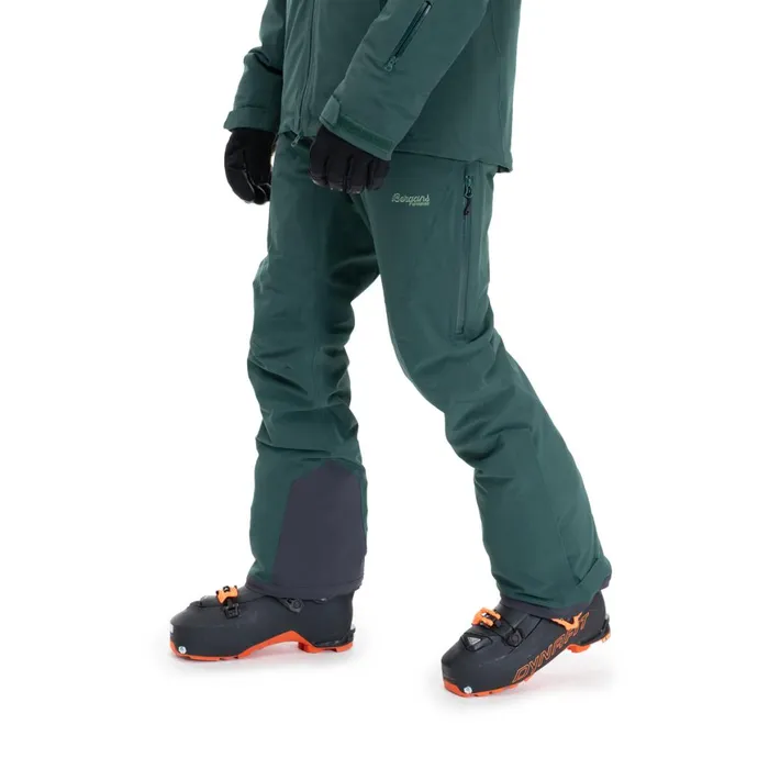 Men Bergans Of Norway Ski Pants Oppdal Insulated Pants Duke Green