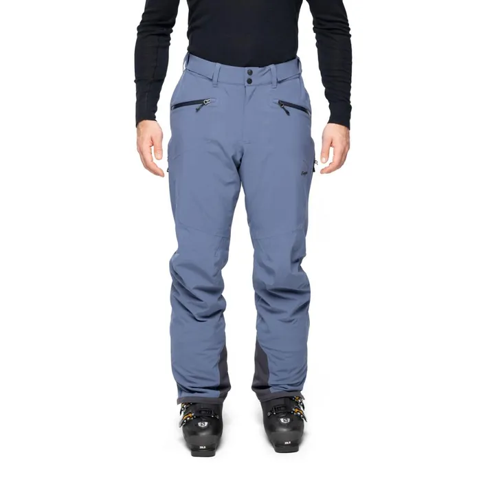 Men Bergans Of Norway Ski Pants Oppdal Insulated Pants Granite Blue
