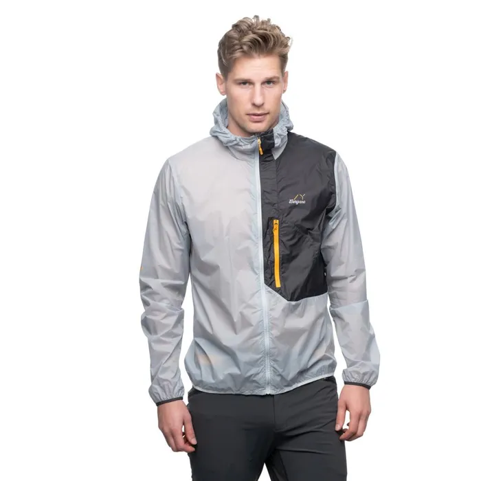 Men Bergans Of Norway Softshell Jackets Y Lightline Pure Windbreaker Jacket Pearl Grey Dark Shadow Grey Men Bergans Of Norway Softshell Jackets Y Lightline Pure Windbreaker Jacket Pearl Grey Dark Shadow Grey